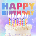 10 Best Happy Birthday Cake GIFs +Videos with sound free download