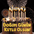 10 Doğum Günün Kutlu Olsun GIF - 10 best happy birthday gifs in Turkish language