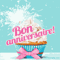 Happy Birthday Cupcake GIFs in 32 European Languages - Part 3