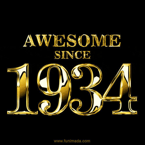 Awesome since 1934 GIF