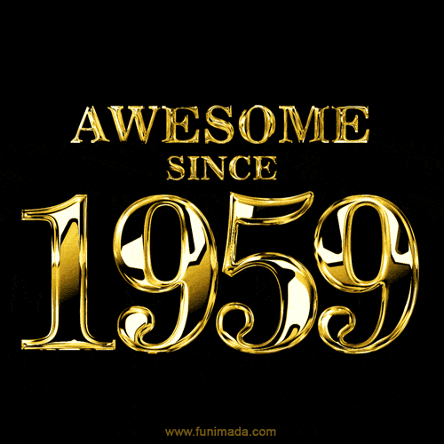 Awesome since 1959 GIF