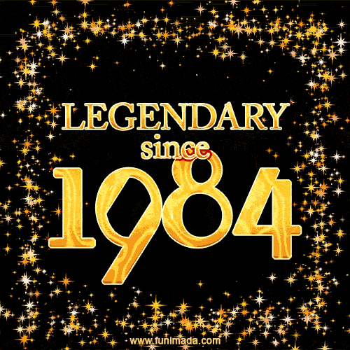 Legendary since 1984. Happy Birthday!