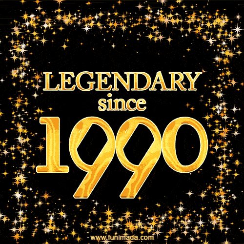 Legendary since 1990. Happy Birthday!