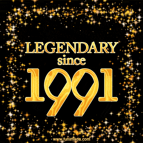 Legendary since 1991. Happy Birthday!
