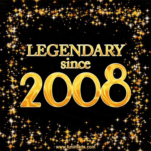 Legendary since 2008. Happy Birthday!