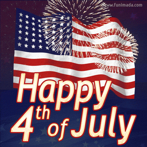 Happy Independence Day 4th of July 2023 GIF Image