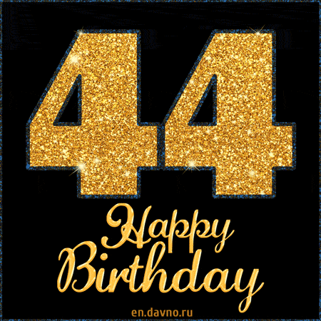 Happy 44th Birthday GIF
