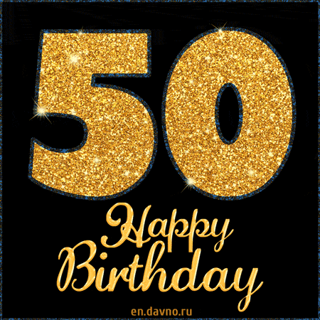 50th Birthday. 