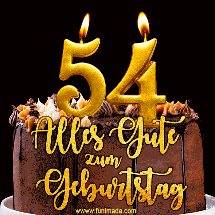 Geburtstag 54