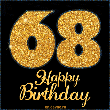 Happy 68th Birthday GIF