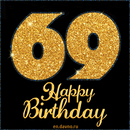 Happy 69th Birthday GIF