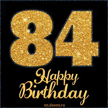 Happy 84th Birthday GIF