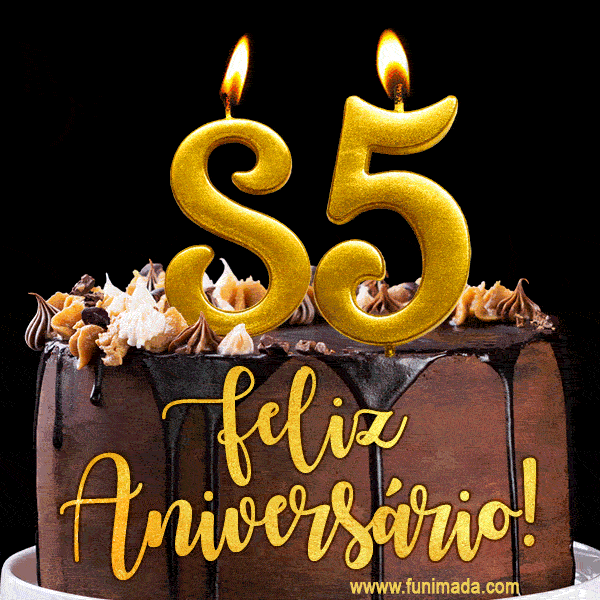 Feliz aniversário de 85 anos - lindo bolo de feliz aniversário