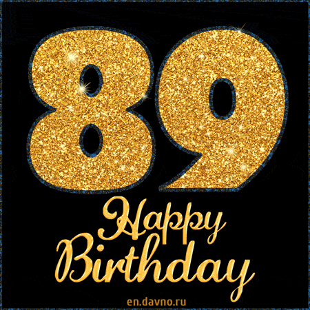 Happy 89th Birthday GIF