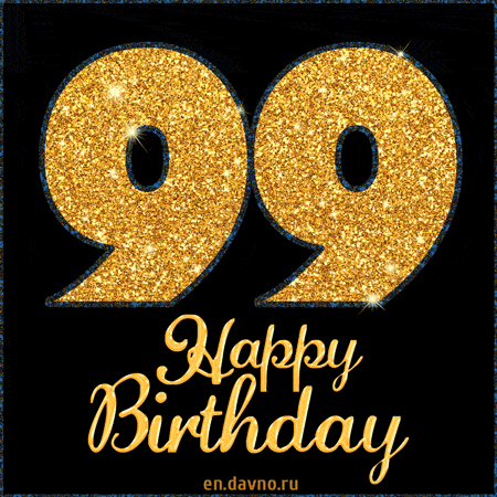 Happy 99th Birthday GIF