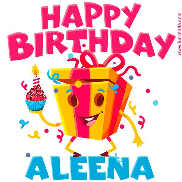 Funny Happy Birthday Aleena GIF