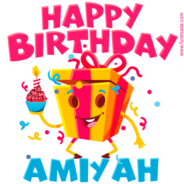 Funny Happy Birthday Amiyah GIF