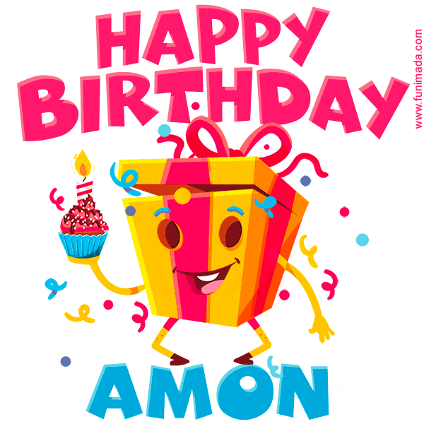 Funny Happy Birthday Amon GIF