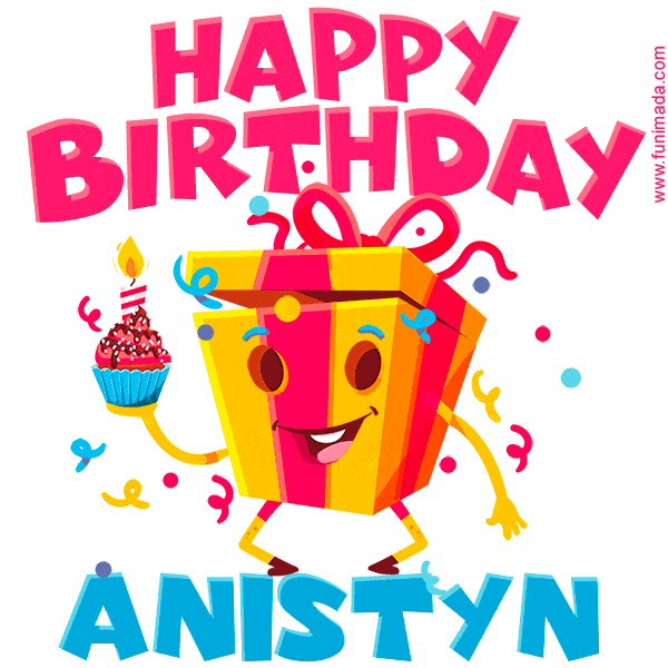 Funny Happy Birthday Anistyn GIF