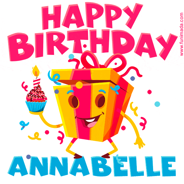 Funny Happy Birthday Annabelle GIF — Download on 