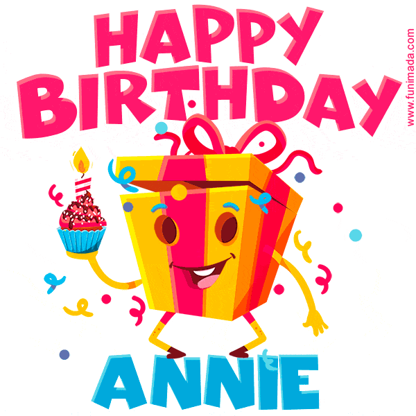 Funny Happy Birthday Annie GIF