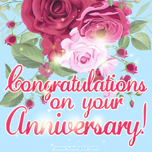 Congratulations on your Anniversary
