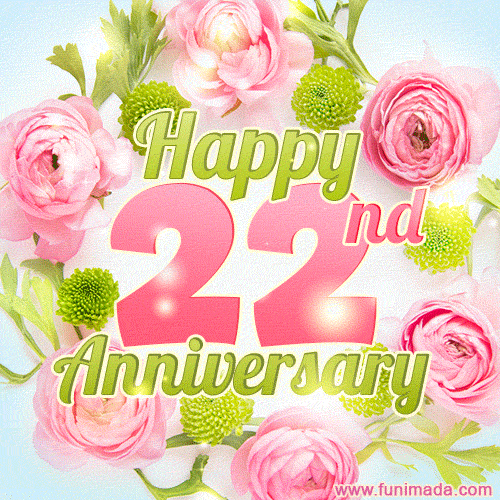Happy 22nd Anniversary - Celebrate 22 Years of Marriage
