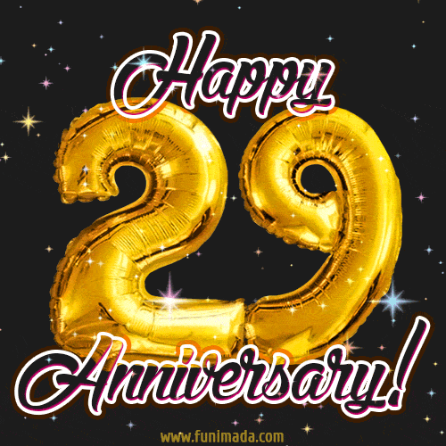 29 Wonderful Years - 29th Anniversary GIF