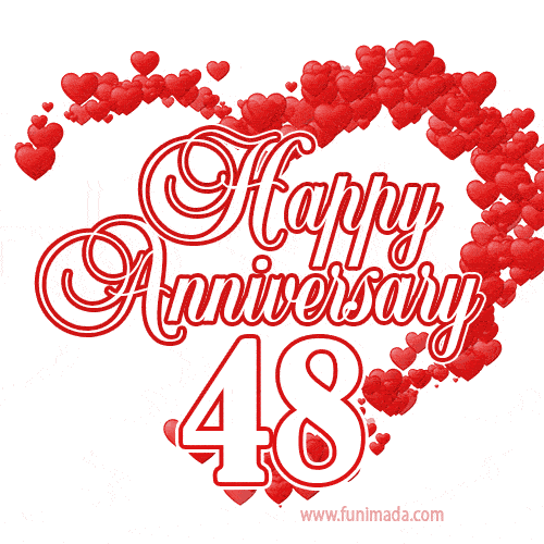 Happy 48th Anniversary, My Love