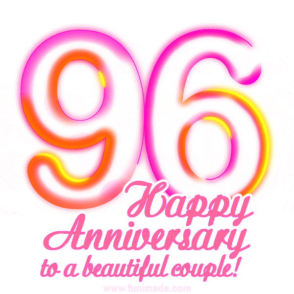 Happy 96th Anniversary to a beautiful couple!
