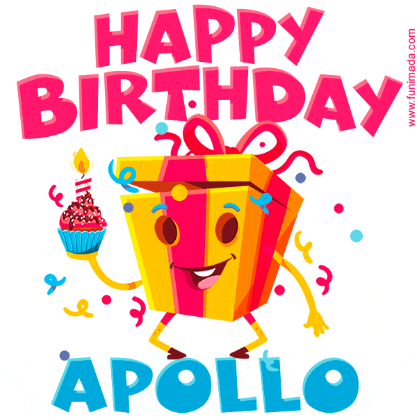 Funny Happy Birthday Apollo GIF