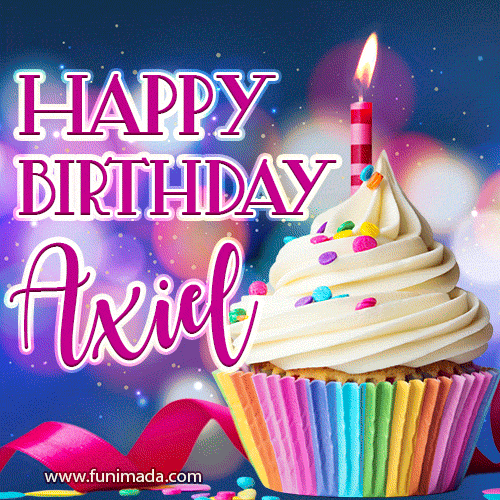 Happy Birthday Axiel - Lovely Animated GIF