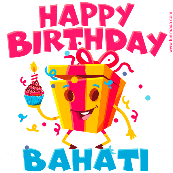 Funny Happy Birthday Bahati GIF