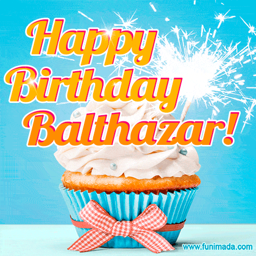 Happy Birthday Balthazar GIFs  Download original images on Funimadacom