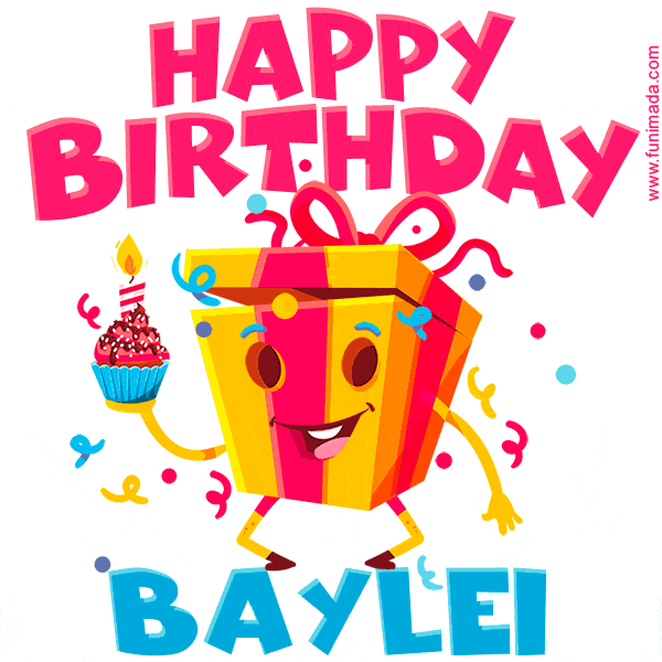 Funny Happy Birthday Baylei GIF