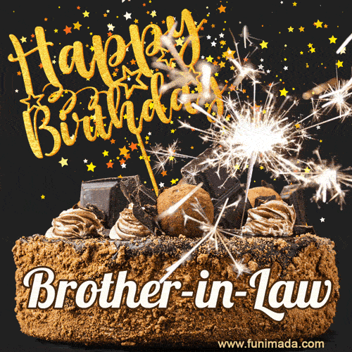 Happy Birthday Brother-in-Law GIFs — Download on 
