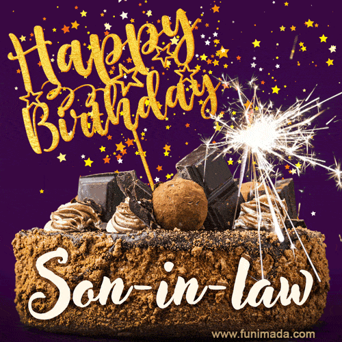 Happy Birthday Son-in-law GIFs — Download on 