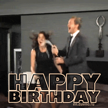 HIMYM 8x18 (They broke up!) Best Funny Happy Birthday GIF :) — Download on  