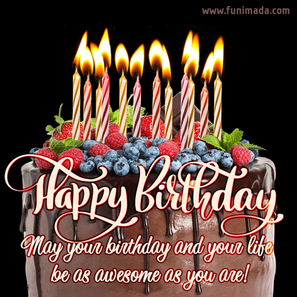 May your birthday and your life be as awesome as you are!