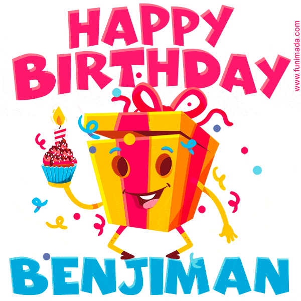 Funny Happy Birthday Benjiman GIF