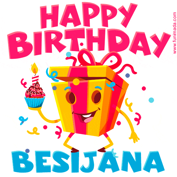 Funny Happy Birthday Besijana GIF