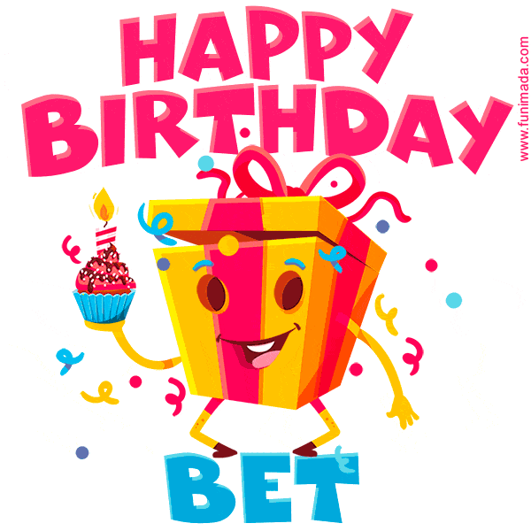 Funny Happy Birthday Bet GIF