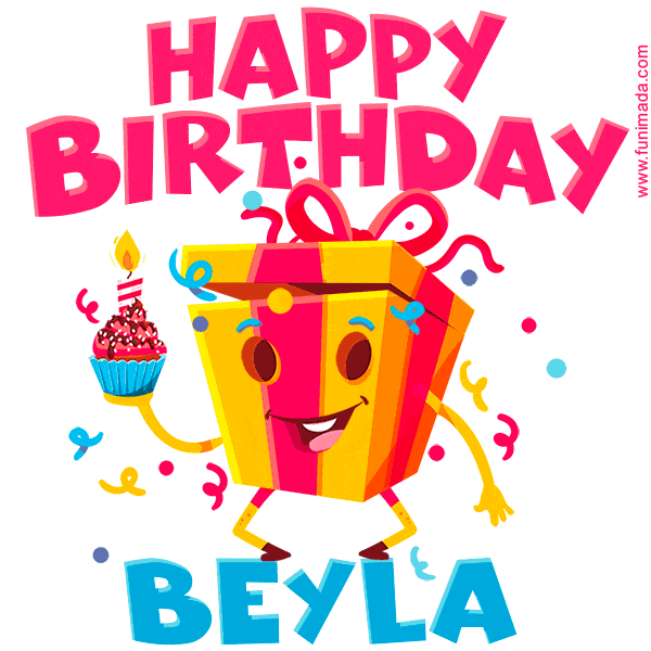 Funny Happy Birthday Beyla GIF