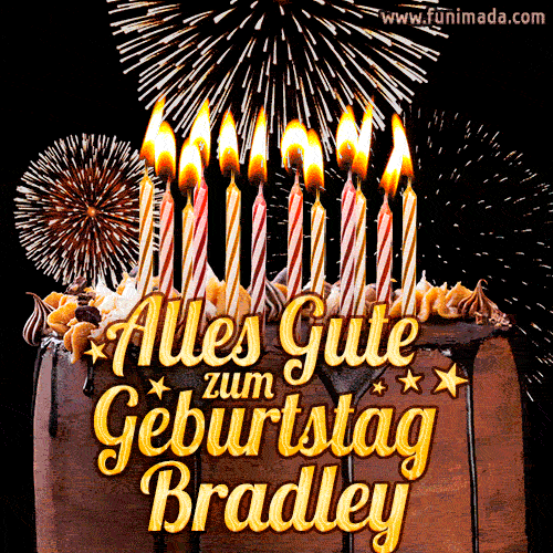 Alles Gute zum Geburtstag Bradley (GIF)