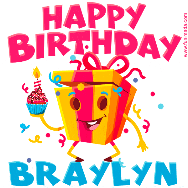 Funny Happy Birthday Braylyn GIF