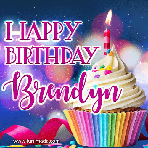 Happy Birthday Brendyn - Lovely Animated GIF