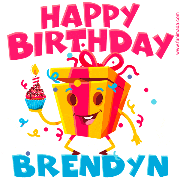 Funny Happy Birthday Brendyn GIF