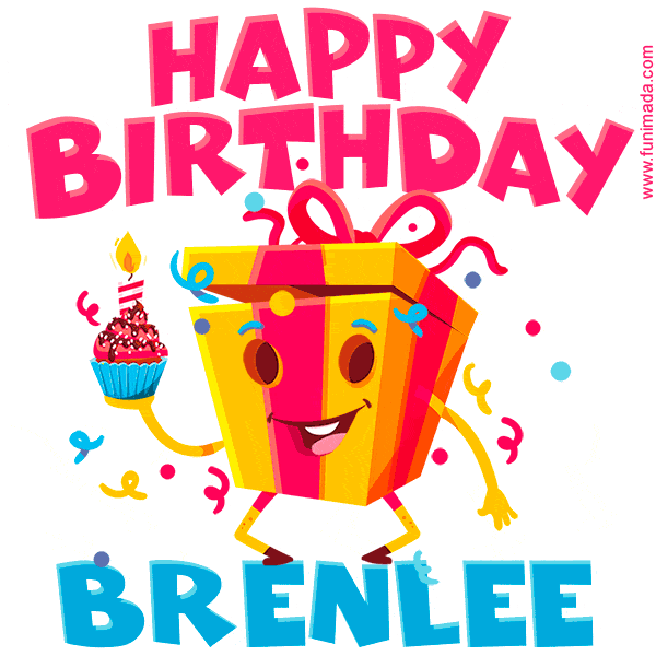 Funny Happy Birthday Brenlee GIF