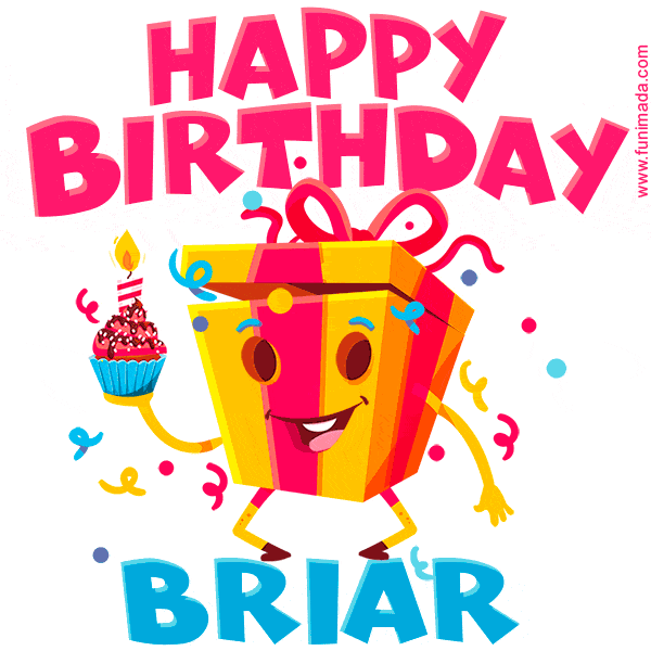 Funny Happy Birthday Briar GIF