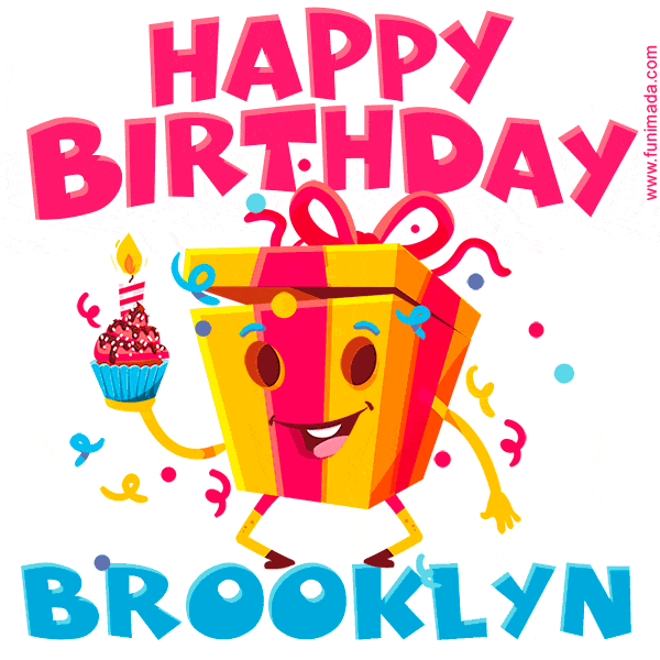 Funny Happy Birthday Brooklyn GIF